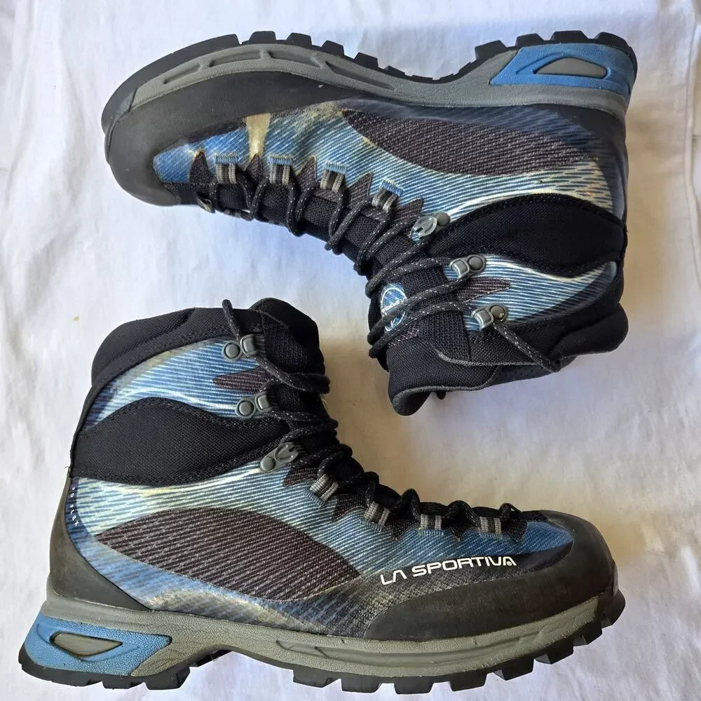 La Sportiva Trango TRK GTX Men's Hiking Mountaineering Boots Blue Size 11